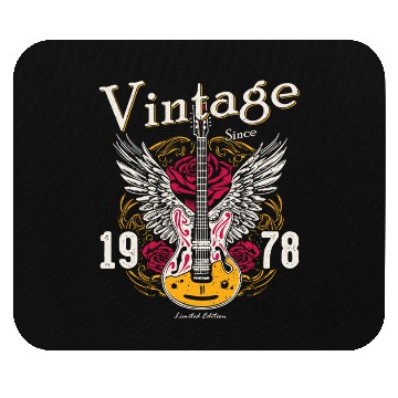 Discover Vintage Since 1978 – Rocking 47 Years Loud Mouse Pads