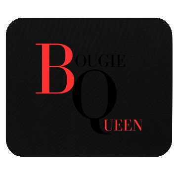 Discover Bougie Queen Red&Black Mouse Pads