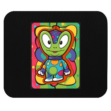 Discover Colorful Cute Alien Mouse Pads