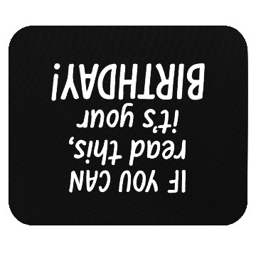 Discover Your Birthday (white) Mouse Pads