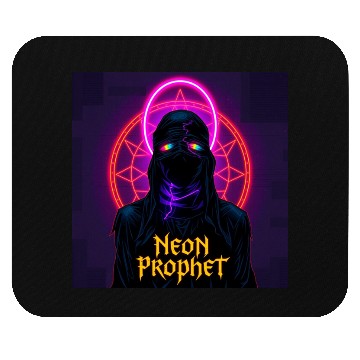 Discover Neon Prophet Psychedelic Mouse Pads