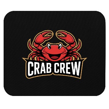 Discover Crab Crew Mouse Pads