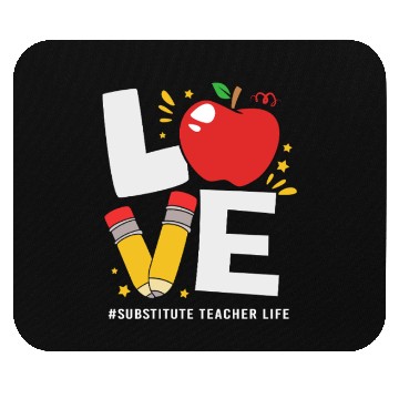 Discover Substitute Teacher Back To School Mouse Pads
