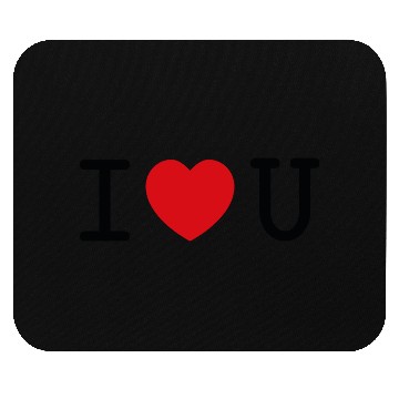 Discover i love you 02 Mouse Pads