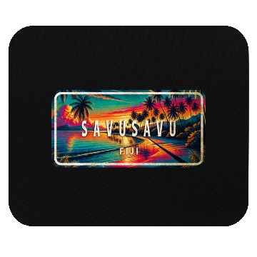 Discover Savusavu - Tropical Paradise Mouse Pads