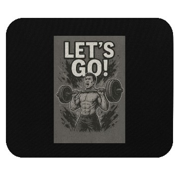 Discover Let’s Go – Power Gym Graffiti Style Mouse Pads