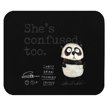 Discover Lonely Animals - Lulu Mouse Pads