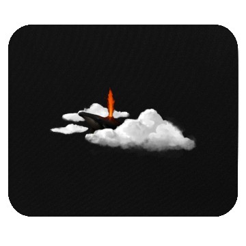 Discover Lava Whale Mouse Pads