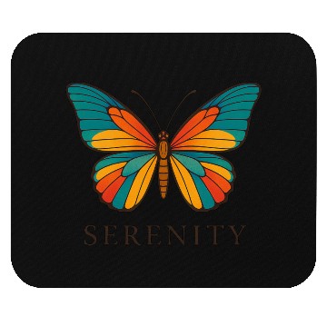 Discover Serenity Wings Mouse Pads