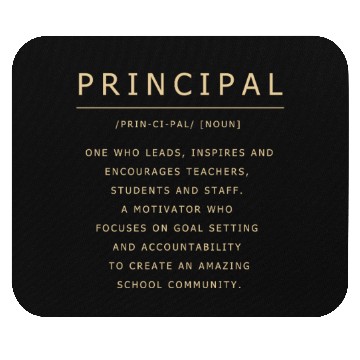 Discover School Principal Back To School Mouse Pads