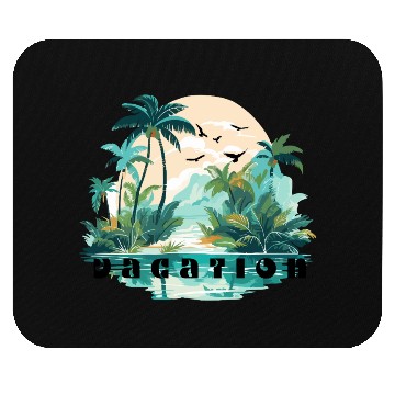 Discover "Vacation Mode On" Mouse Pads – Relaxed, Stylish & Tr