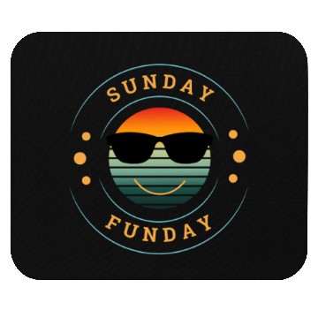 Discover Sunday Funday Mouse Pads