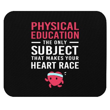 Discover Pe Teacher Physical Education Mouse Pads