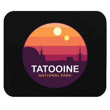 Discover Tatooine National Park Mouse Pads