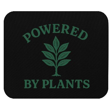 Discover Nature lover powered by plants Mouse Pads