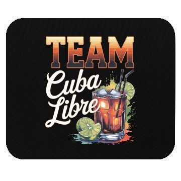 Discover Cocktail Bartender Team Cuba Libre Mouse Pads