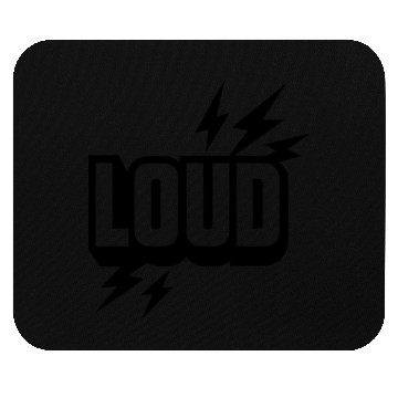 Discover Loud attitude, vibe, hip hop Mouse Pads