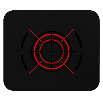 Discover Futuristic Fighter Jet Crosshair Mouse Pads