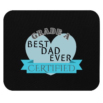 Discover Best Dad Ever Grade A Certified Mouse Pads
