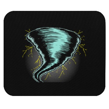 Discover Tornado Storm Chaser Weather Meteorologist Tornado Mouse Pads