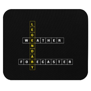 Discover Storm Chaser Weather Forecaster Mouse Pads