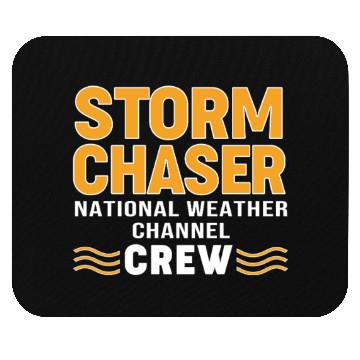 Discover Storm Chaser Weather Forecasting Mouse Pads