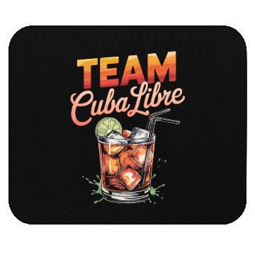 Discover Cocktail Bartender Team Cuba Libre Mouse Pads