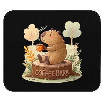 Discover Capybara - Coffeebar Mouse Pads