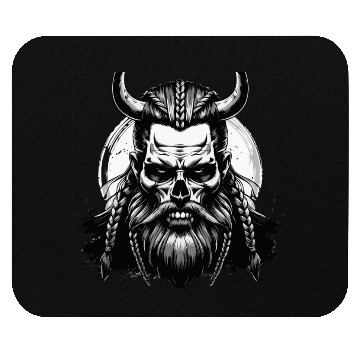 Discover Viking Warrior Man Odin Thor Norman Walhalla Mouse Pads