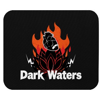 Discover Black Lotus Fire Rock Mouse Pads
