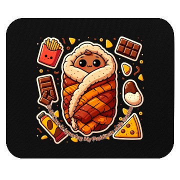 Discover Self Care Is Ignoring My Problems with Snacks Mouse Pads