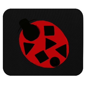 Discover Ladybug insect Excepcionalis Mouse Pads