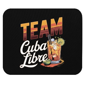 Discover Cocktail Bartender Team Cuba Libre Mouse Pads