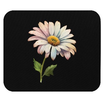 Discover Retro Daisy Flower Aesthetic Mouse Pads