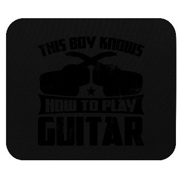 Discover Guitar Boy Mouse Pads