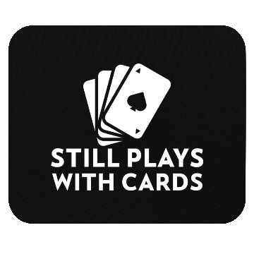 Discover Still Plays with Cards Cool Poker Mouse Pads