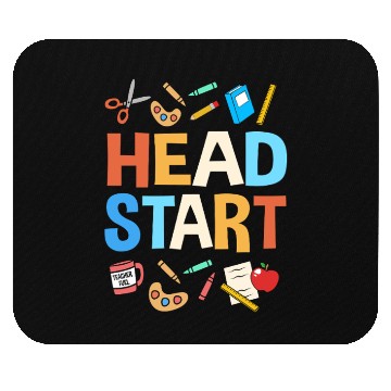 Discover Head Start Crew School Teacher Mouse Pads