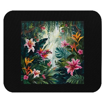 Discover Wild flowers Mouse Pads