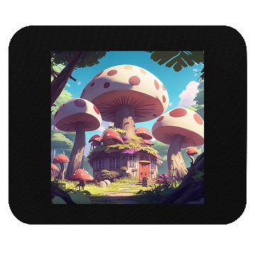 Discover Life Beneath the Mushrooms Mouse Pads