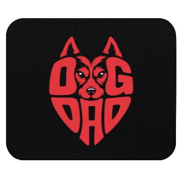 Discover Proud Dog Dad Mouse Pads
