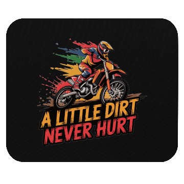 Discover Colorful Motocross Vibes Mouse Pads