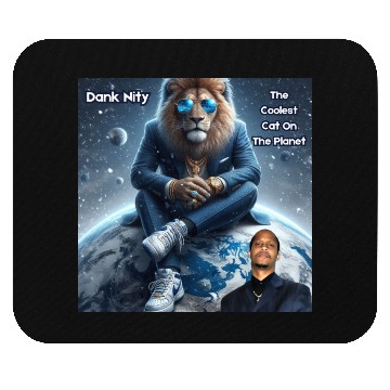 Discover Dank Nity - The Coolest Cat On The Planet Mouse Pads