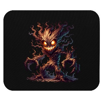 Discover Haunted Tree Monster – Creepy Forest Guardian Mouse Pads