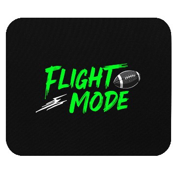 Discover Flight Mode - Football Power activated Mouse Pads