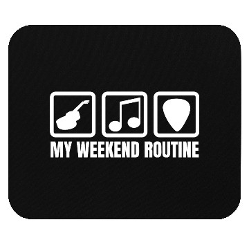 Discover Guitar Player Weekend Mouse Pads