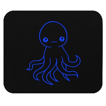 Discover Octopus squid tentacle cephalopod cute sweet comic Mouse Pads
