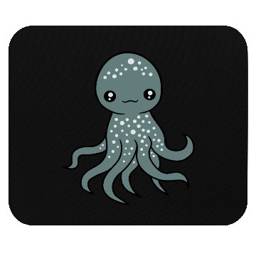 Discover Octopus squid tentacle cephalopod cute sweet comic Mouse Pads