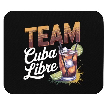 Discover Cocktail Bartender Team Cuba Libre Mouse Pads