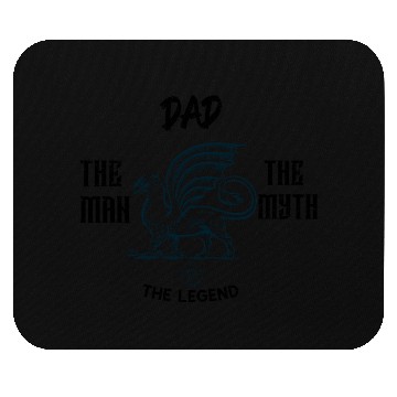 Discover Dad: The man the myth the legend Mouse Pads