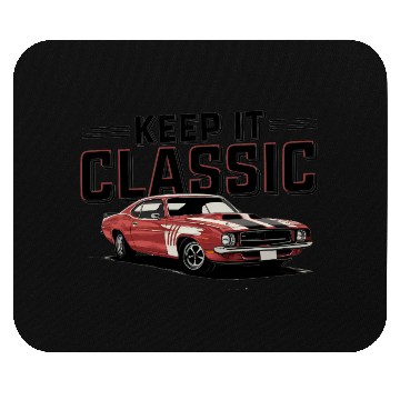 Discover Vintage Muscle Car Keep It Classic Mouse Pads